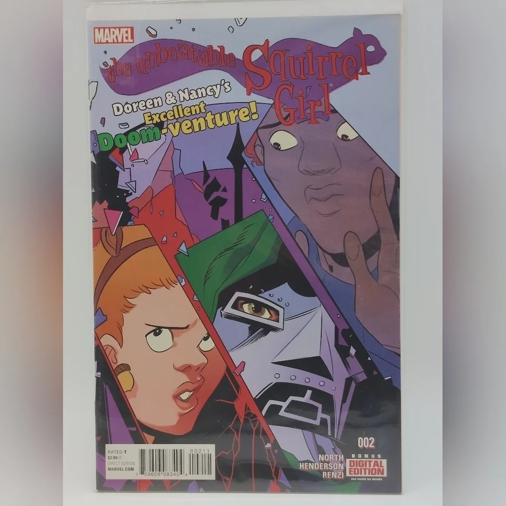 Marvel The Unbeatable Squirrel Girl Comic Set Of 6 #1,2,3,4,5 & Halloween #1